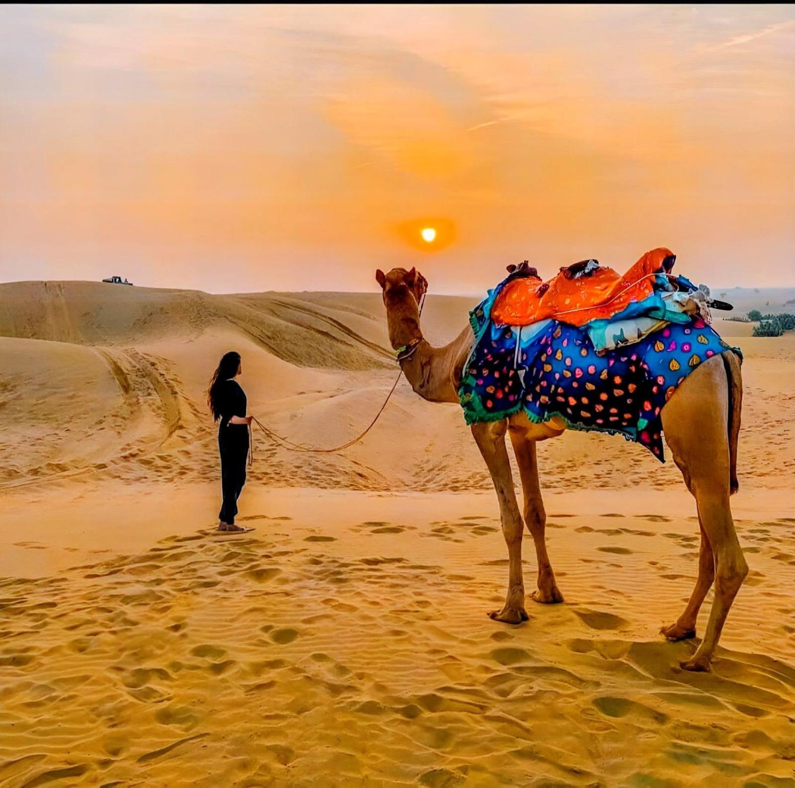 Jaisalmer Sand Dunes Luxury Camp And Resort المظهر الخارجي الصورة